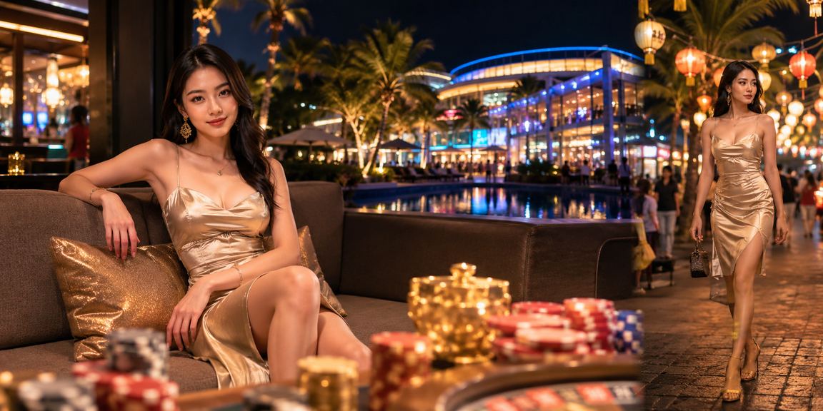 Chợ đêm Phú Quốc nhộn nhịp với người chơi kiểm tra ưu đãi giải thưởng