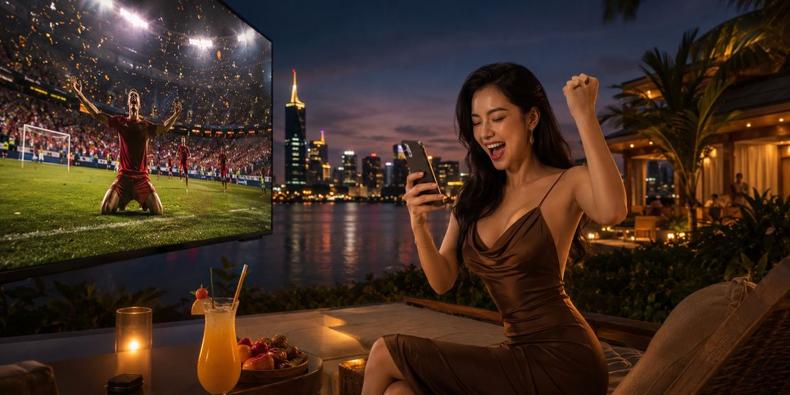 Người chơi đang trải nghiệm casino trực tuyến trên điện thoại tại u16